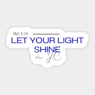 Christian Bible verse Gift idea Sticker